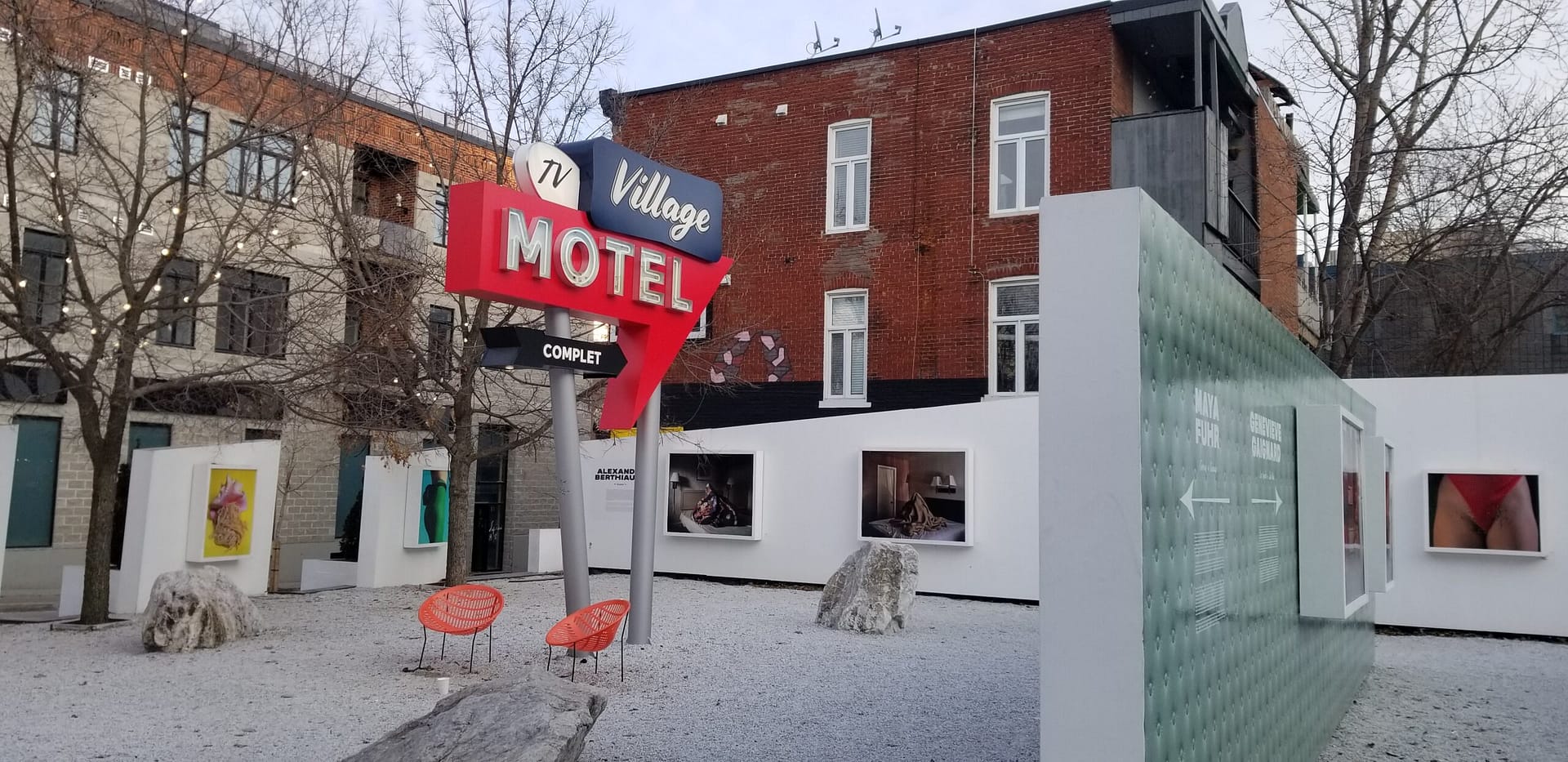 village motel sign