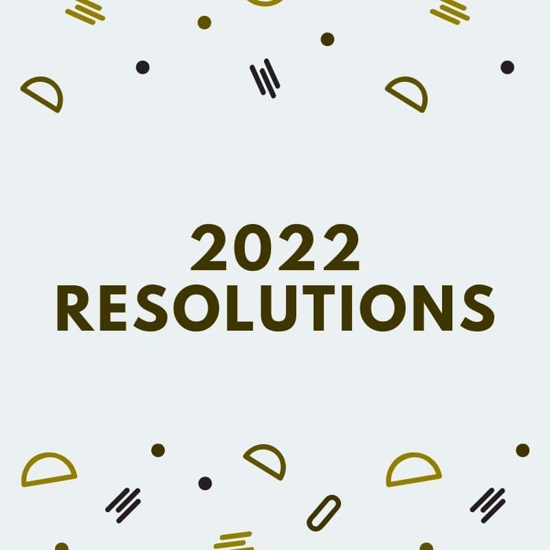 2022 resolutions